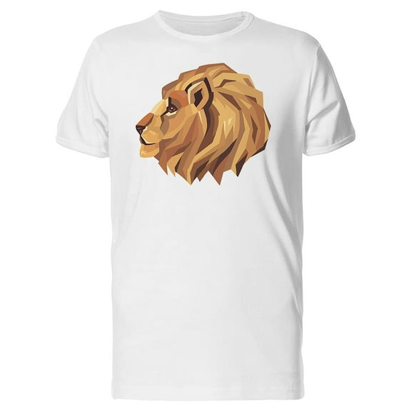 Stylized Lion Head Tee Men's -Image by Shutterstock
