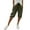 08# Army Green, variant on HKYNLAG Bermuda Shorts for Women Knee Length Cotton Linen Elastic Waist Drawstring Shorts Summer Capris Pants with Pockets Light Gray S