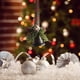 thumbnail image 3 of Decoraciones navideñas, adornos navideños, regalos navideños, decoración colgante para árbol de Navidad, simulación de escena, campanas verdes, una campana, 3 of 6