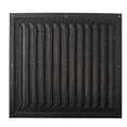 thumbnail image 3 of Square Metal Vent Cover for Air Ventilation 30x30cm Black Louver Plate, 3 of 10