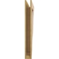 thumbnail image 4 of Ekena Millwork 5 1/2"W x 36"D x 48"H Funston Traditional Rough Cedar Woodgrain TimberThane Bracket, Primed Tan, 4 of 6