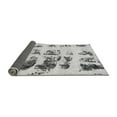 thumbnail image 2 of Ahgly Company Indoor Square Abstract Gray Modern Area Rugs, 8' Square, 2 of 4