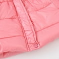 thumbnail image 6 of XIMIN Kids Girls Coat Hooded Thermal Waterproof Windproof Puffer Jacket Fleece Lined Zip up Long Jackets with Pockets Teen Fall Winter Warm Snow Clothes, 6 of 8