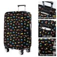 thumbnail image 5 of Cartoon Traffic Vehicles Signs Black Pattern Luggage Cover Fashion Suitcase Cover Baggage Covers Fit 25-28 Inch Luggage (Go Travel), 5 of 5