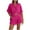 1-hot pink 2 piece sets for women, variant on UPPADA Two Piece Summer Outfit for Women Button Down Shirts and Elastic Shorts Dressy Casual Outfits Sets Lounge Sets for Ladies Beige,L