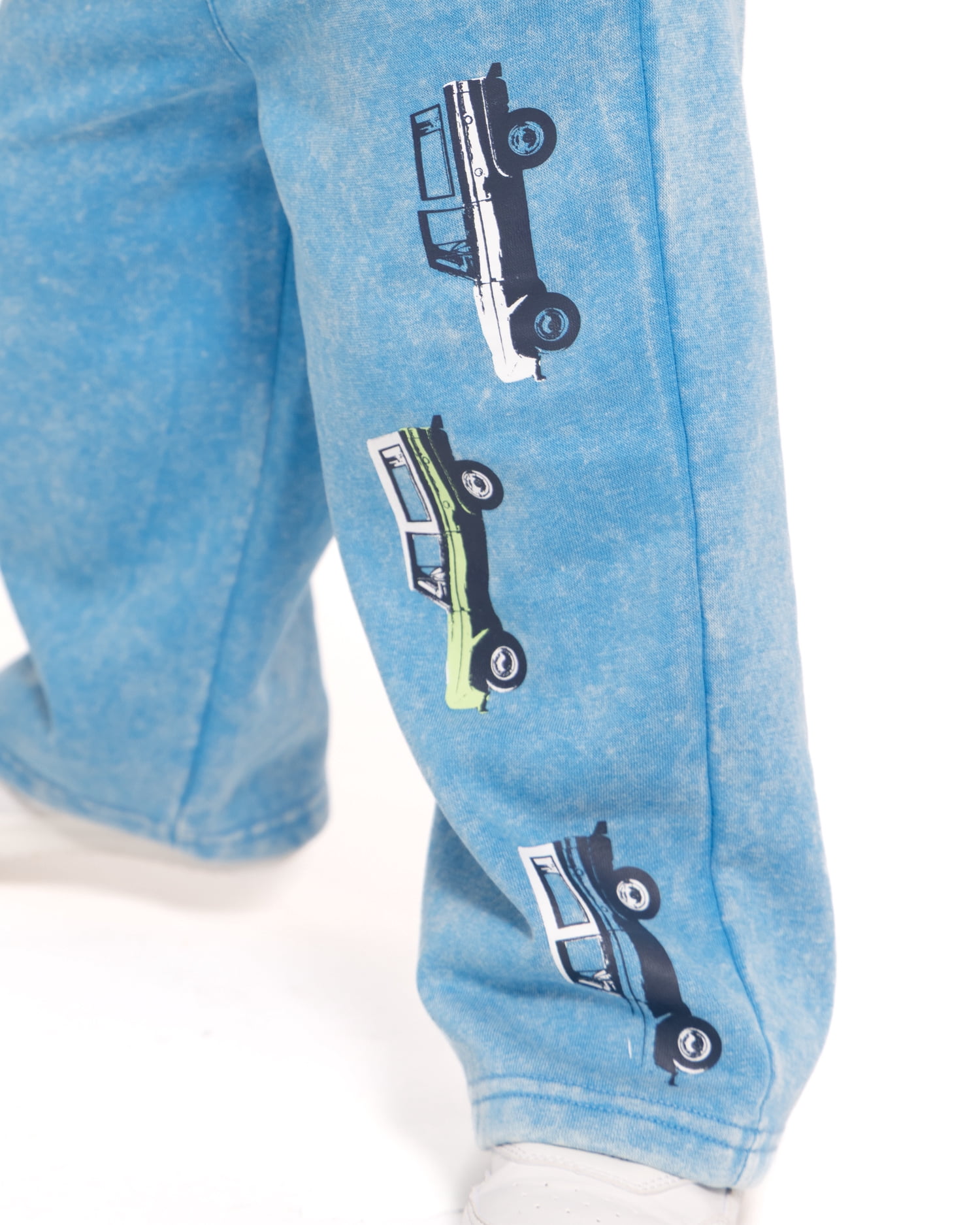 Ford Bronco Toddler Boys Quarter Zip Pullover and Pants Set, 2-Piece, Sizes 12M-5T
