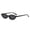 Black, variant on Miaoju 1PC Womens Oval Sunglass for Women - Cat Eye 90s Glasses UV400 Lightweight Narrow Shades