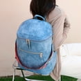 thumbnail image 4 of ZTTD PU Leather Capacity Convertible Backpack Women Bag Women Backpack Fashion Casual Large Capacity Bag, 4 of 6