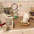 thumbnail image 4 of 1PCS Rabbit Toys, Bunny Chew Toys for Rabbits, Grinding Teeth for Rabbit, Natural Handmade Rabbit Cage Hanging Toys and Treats for Rabbits Guinea Pigs Hamsters Gerbils Rats, 4 of 8