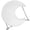 white, variant on Vjnyvs Women's White Crescent Moon PU Crossbody Shoulder Bag Chain Sling Handbag Purse