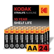 KODAK AA Alkaline Batteries (24 Pack) Double A Battery, LR6 1.5V