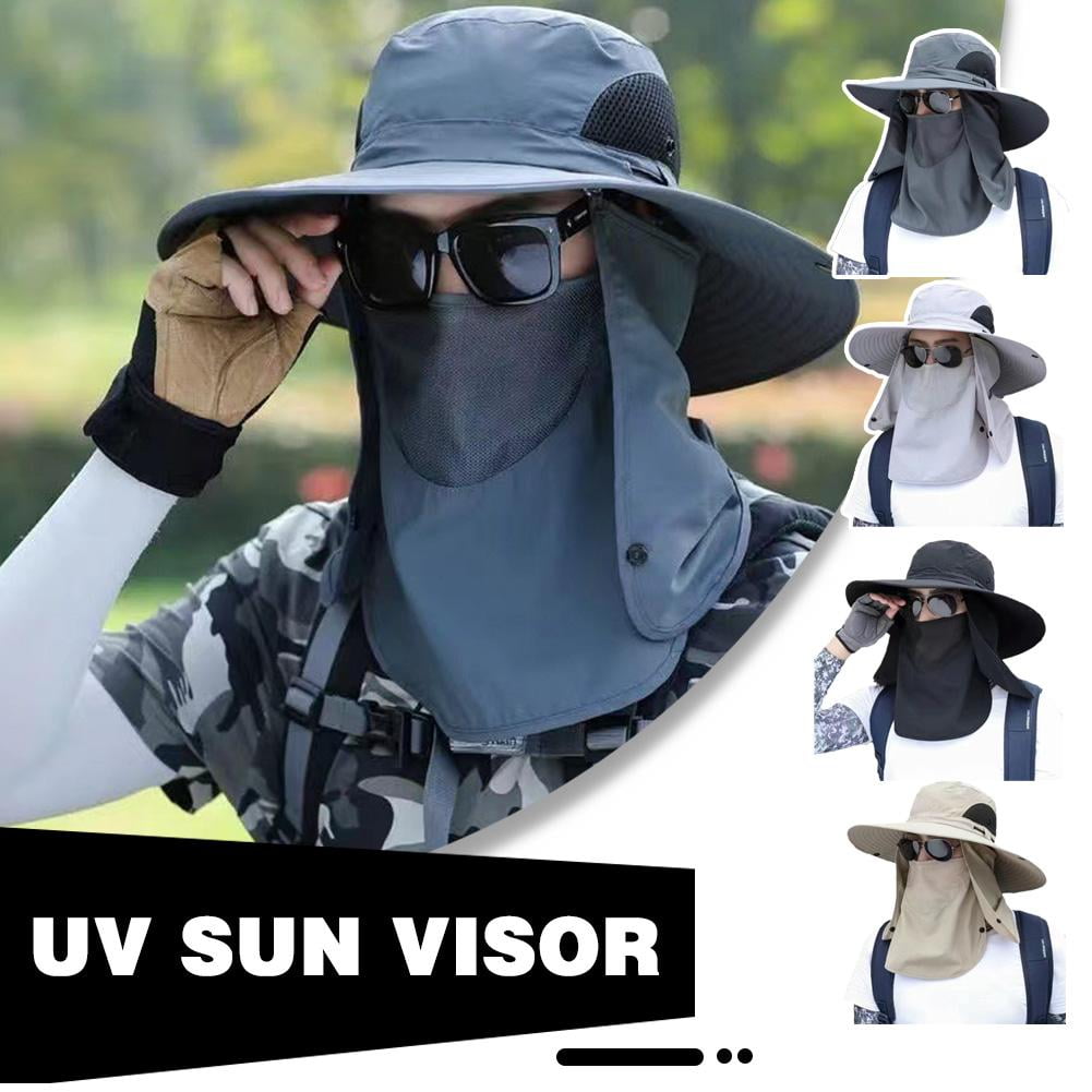 WANYING Unisexe Protection UV Chapeau De Soleil Avec 25cm