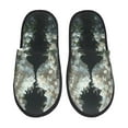 thumbnail image 1 of Fotbe Floral Angelic White Wings Pantuflas Peludas para Mujer con Estampado, Zapatillas de Peluche, Zapatos de Invierno para Casa, Uso Interior y Exterior-Medium, 1 of 8