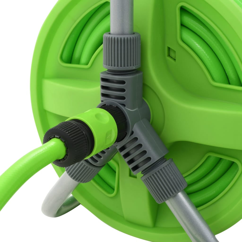 vidaXL Water Hose Reel 65.6'+6'