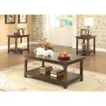 thumbnail image 3 of Coaster Company 703587 Home Furnishings 3-Piece Occasional Set, Tobacco, 3 of 3
