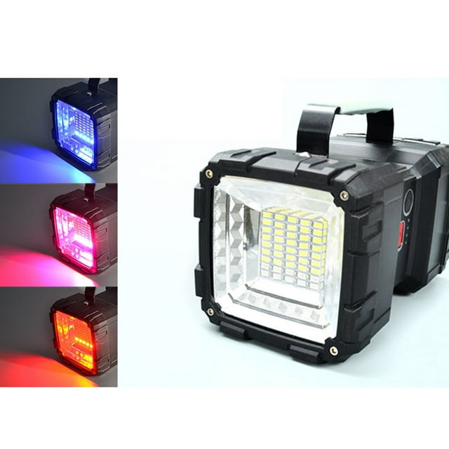 Dvkptbk Flashlight 35Led Bright Rechargeable Double Searchlight Handheld Flashlight Camping Essentials