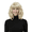 Blonde, variant on Dress Up America Short Wavy Bob Wig with Bangs –Soft Loose Waves, Realistic Bob Wavy Wig with Bangs