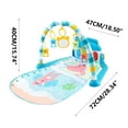thumbnail image 2 of Steadline Baby Activity Gym with Musical Piano Mat - Interactive Playmat for Infant Development, Soft Crawling Pad with Hanging Toys for Motor Skills, Safe Floor Play Center for Newborns 0-3 Years, 2 of 4