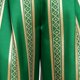 thumbnail image 3 of Traje Elástico Impreso de las Mujeres sin Mangas Desgaste de Vacaciones Ligero Tela de Satén Suave, 3 of 7