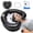 Black, variant on Inflatable Hair Washing Basin with Built-In Air Valve, Portable Shampoo Basin for Bedridden, Elderly, Post-Surgery Care (Black)