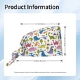 thumbnail image 5 of Cauagu Cute Dinosaur Pattern 1 Pcs Working Caps,Adjustable Working Hats Elastic Scrub Hats Nurse Scrub Cap Nurse Hats Elastic Tie Back Hats Unisex,One Size, 5 of 7