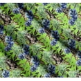 thumbnail image 3 of Soimoi Cotton Voile Fabric Rabbit,Lilac & Pansy Floral Print Fabric by the Yard 42 Inch Wide, 3 of 7