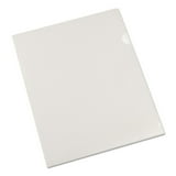 Universal Project Folders, Jacket, Poly, Letter, Clear, 25/Pack ...