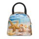 thumbnail image 1 of Easygdp Beach Starfish Shell Bolsa de Almuerzo Insulada Grande, Forro de Aluminio, Diseño Espacioso, a Prueba de Fugas, Ideal para Trabajo, Picnics, Viajes y Actividades al Aire Libre, 1 of 6