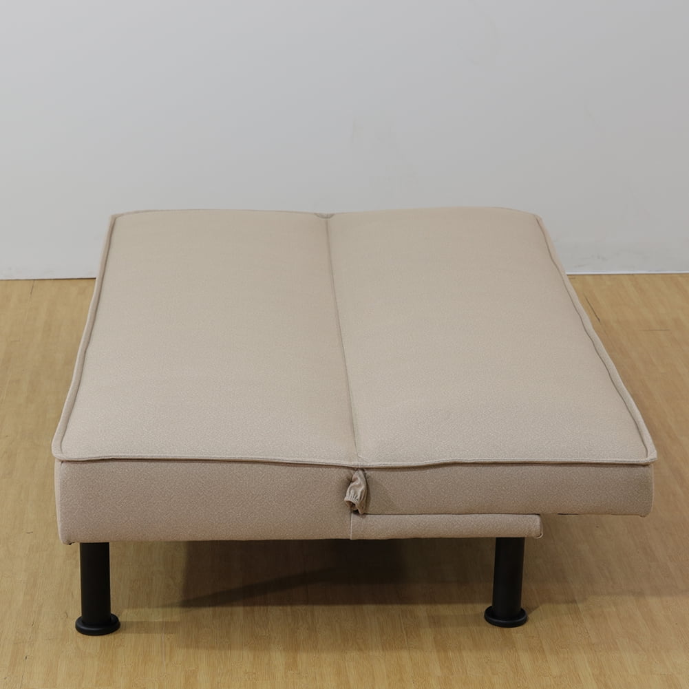 Kadyn Futon Sofa Bed, Convertible Futon for Living Room, Futon Sleeper Sofa, Khaki Kadyn Futon Sofa Bed, Convertible Futon for Living Room, Futon Sleeper Sofa, Khaki