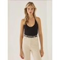thumbnail image 3 of Halter Neck Jersey Crop Top, 3 of 7