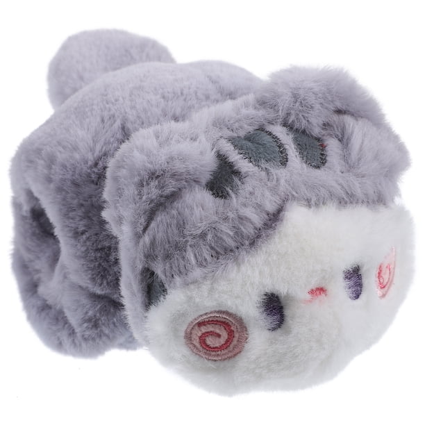 FELTECHELECTR Pulsera de peluche de gato para dar palmaditas, pulsera de dibujos animados