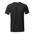 thumbnail image 2 of FashionOutfit Men's Solid Active Casul Mesh Original Short Sleeve Top, 2 of 3