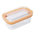 thumbnail image 1 of Naiovety Caja de almacenamiento para rebanadora de mantequilla, resistente a altas temperaturas, contenedor rebanador de conservación duradero Cocina y Comedor marrón, 1 of 6