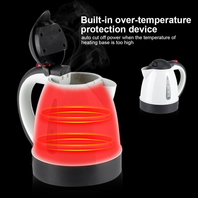 Portable Car Electric Kettle Trip Travel 12V Heated Water Heater For Tea  Coffee