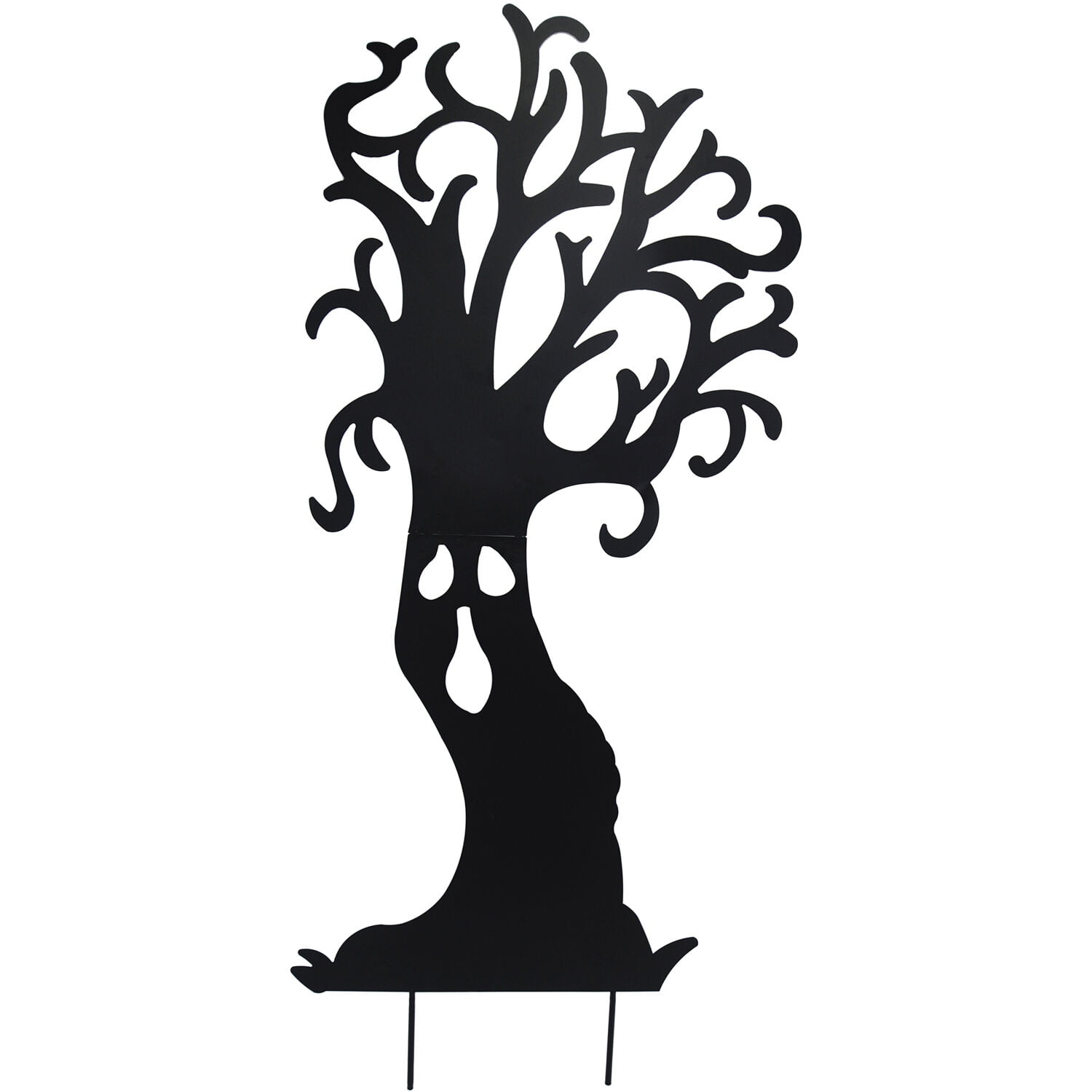 Haunted Hill Farm Haunted Tree Iron Halloween Silhouette