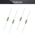 thumbnail image 3 of Huggegwe Pico Fusible 125V 4A Fusible à Soufflage Rapide Type Résistant Sans Récupération Automatique pour Communication Télécom 20 Pcs CJB91-112575, 3 of 7