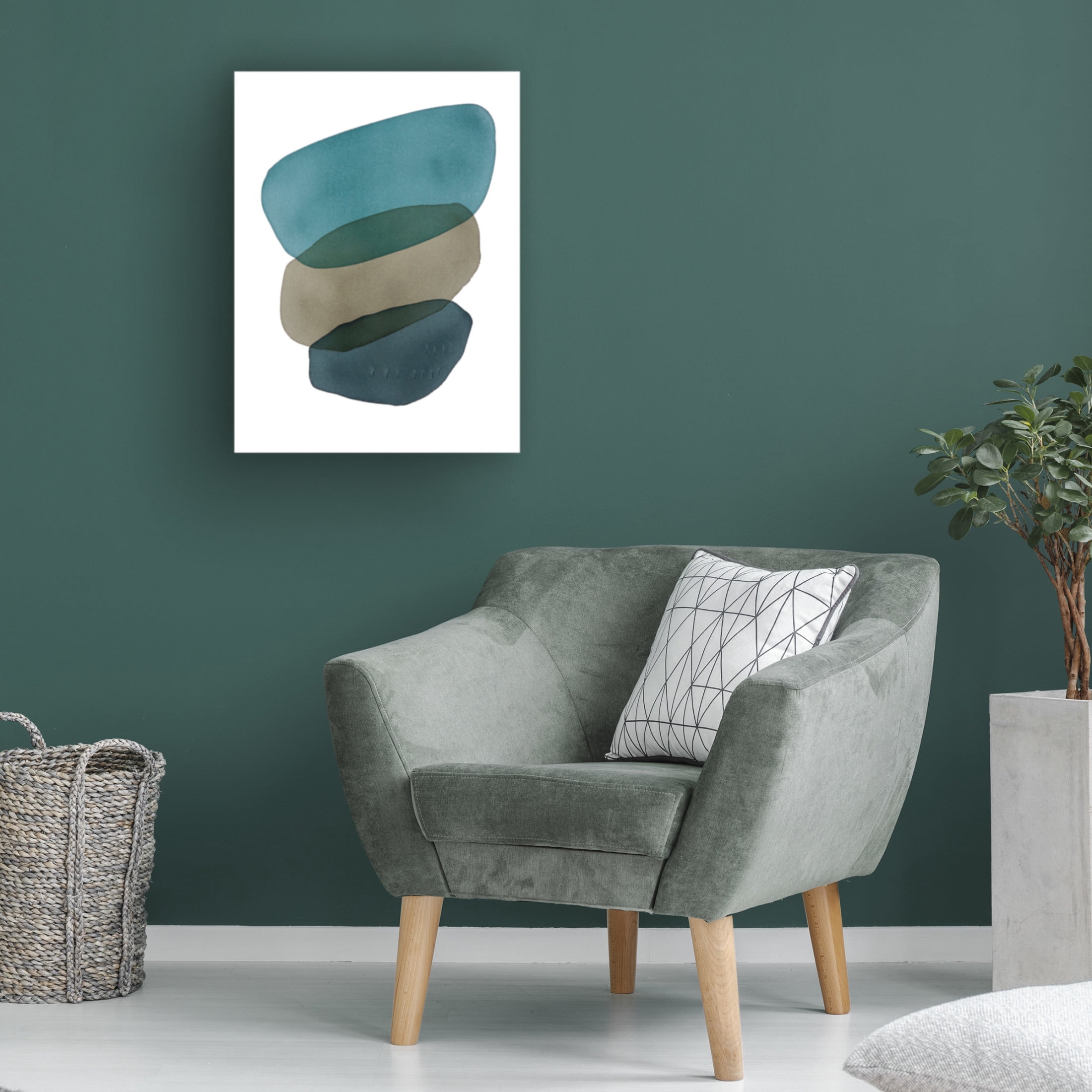 Canvas Wall Art - Simone Christen 'Amazonas I' Wall Art for Living Room, Bedroom, or Office Décor by Trademark Fine Art - 24 x 32 Inches