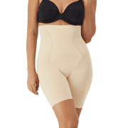Maidenform Women's Shapewear Firm Control High Waist Mid Thigh Body Shaper Shorts, Sizes up to 3XL