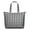 Grey-18, variant on Large Capacity Plaid Weekender Bag with Zipper Closure - Vintage Checkered Travel Tote for Women, Durable Handles & Interior Pockets