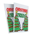 thumbnail image 4 of A-frame Sidewalk Christmas Trees 24" x 36" Double Sided A-Frame Sidewalk Sign, Includes 2 Plastic Inserts | Foldable Portable White Signicade Sandwich Board Signs, 4 of 5
