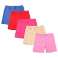 thumbnail image 3 of AJZIOJIRO Kids Girls Bike Shorts Dance Shorts Toddler Biker Under Dress Multi-Color 1Pack 5-14T, 3 of 9