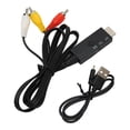 thumbnail image 1 of Cable de Interfaz Multimedia A HD, flexible de 3.3 Pies Fácil de Usar AV A HD Cable Para TV, 1 of 7