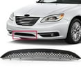 thumbnail image 2 of JX RACING Front Bumper Lower Grille Compatible with 2011-2014 Chrysler 200 Textured Black CH1036118, 2 of 7