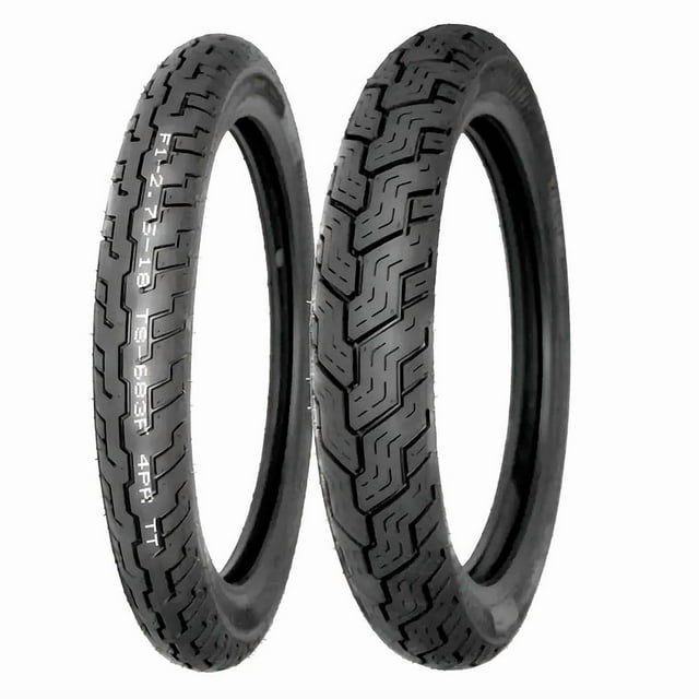 Llantas De Moto Timsun 90/90-18 51p + 2.75-18 42p Ts-683 Uso Con Cámara