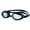 Black Transparent, variant on Yokua Water and Fog Resistant Wide View Adults Swim Goggles Unisex Swim Goggles
