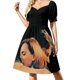 thumbnail image 2 of Vestido de manga corta Code4, vestido de invitada de boda, vestidos de ceremonia, ropa de mujer, 2 of 7