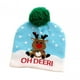 thumbnail image 4 of Gorro navideño de punto para niños y suéter, gorro informal para la nieve, gorro de invierno. Azul, 4 of 9