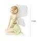 thumbnail image 5 of Resina Verde Hada Estatua Adorno Ángel Muñecas Figuras Artesanía (G), 5 of 7