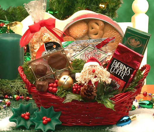 Festive Celebrations Gourmet Christmas Snacks Gift Basket - Walmart.com - Walmart.com