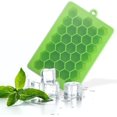 thumbnail image 4 of Ice Cube Trays Silicone Ice Cube Molds Reusable Safe Hexagonal Ice Cube Molds, for Chilled Drinks Whiskey Cocktail Honeycomb Shape Ice Cube Tray Mould (C), 4 of 5